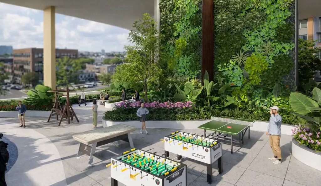 6 Boulevard - alfresco seating terrace, Tathawade Pune